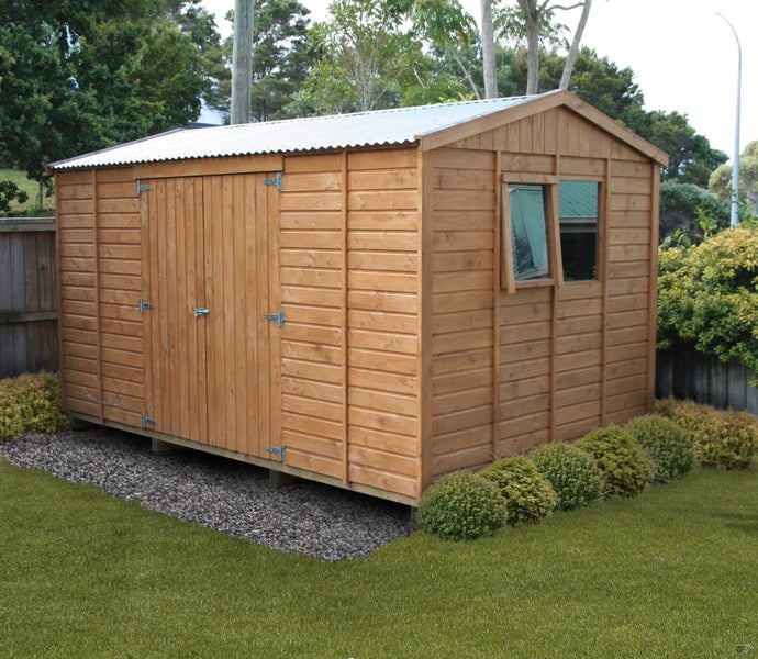 ECOSHEDS --Wooden Garden Sheds 4m x 2.5m